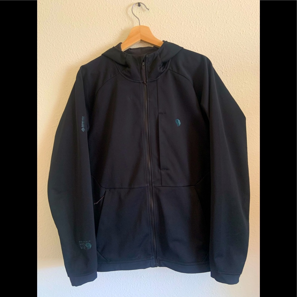 Mens,Mountain Hardware (Gore-Tex INFINIUN ) Jacket ,Size(M),Black.